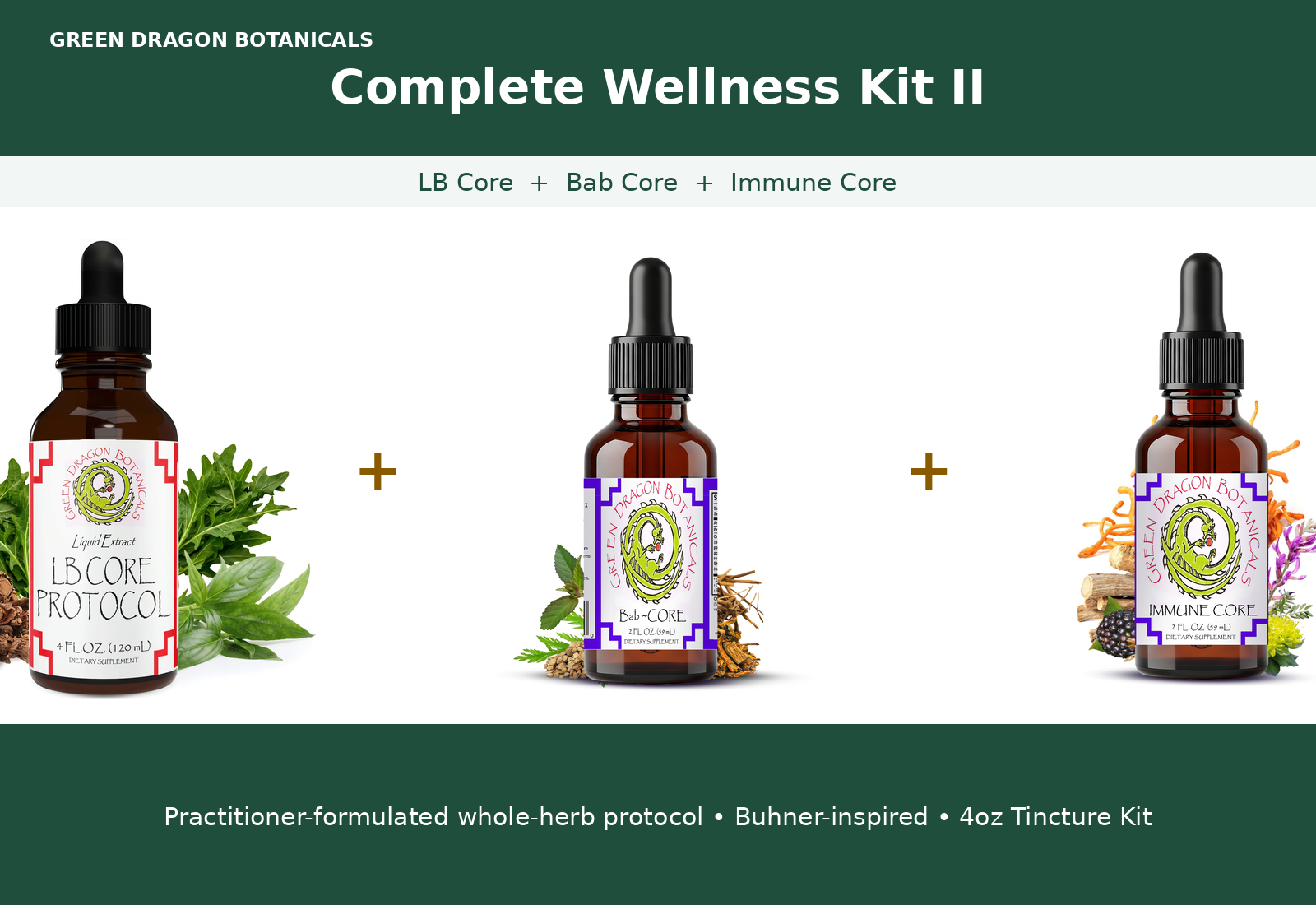 Complete Wellness Kit II (LB Core + Bab Core + Immune Core)