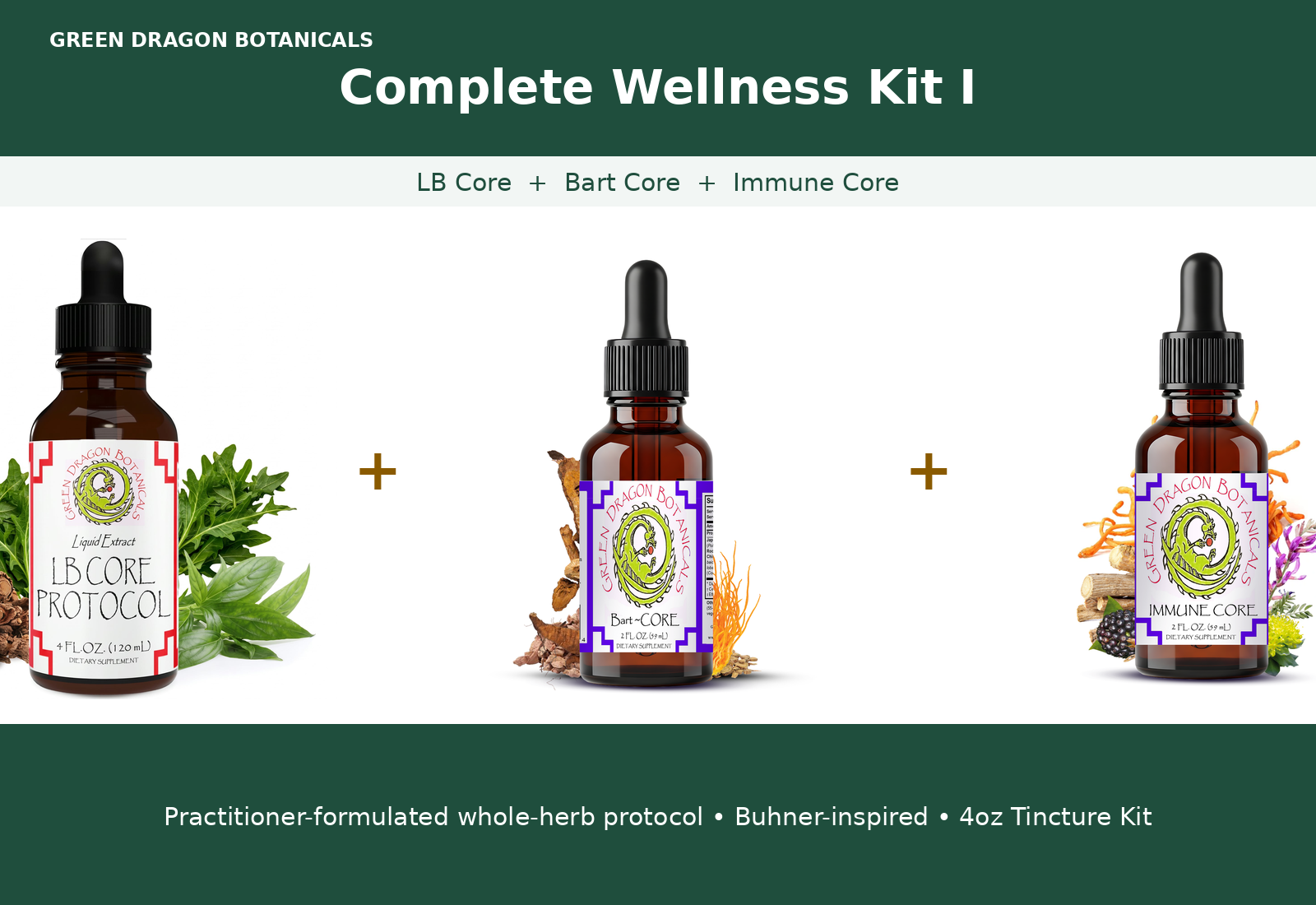 Complete Wellness Kit I (LB Core + Bart Core + Immune Core)