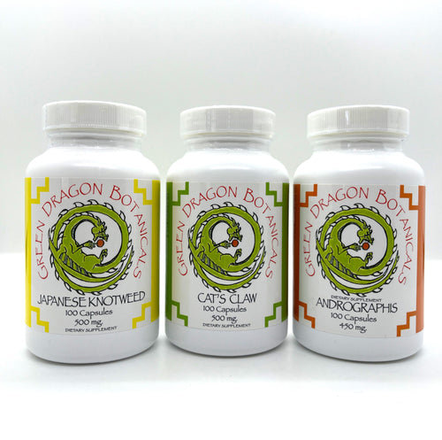 COMBO SET ~ Japanese Knotweed / Cats Claw / Andrographis ~ $6 OFF Regular Price