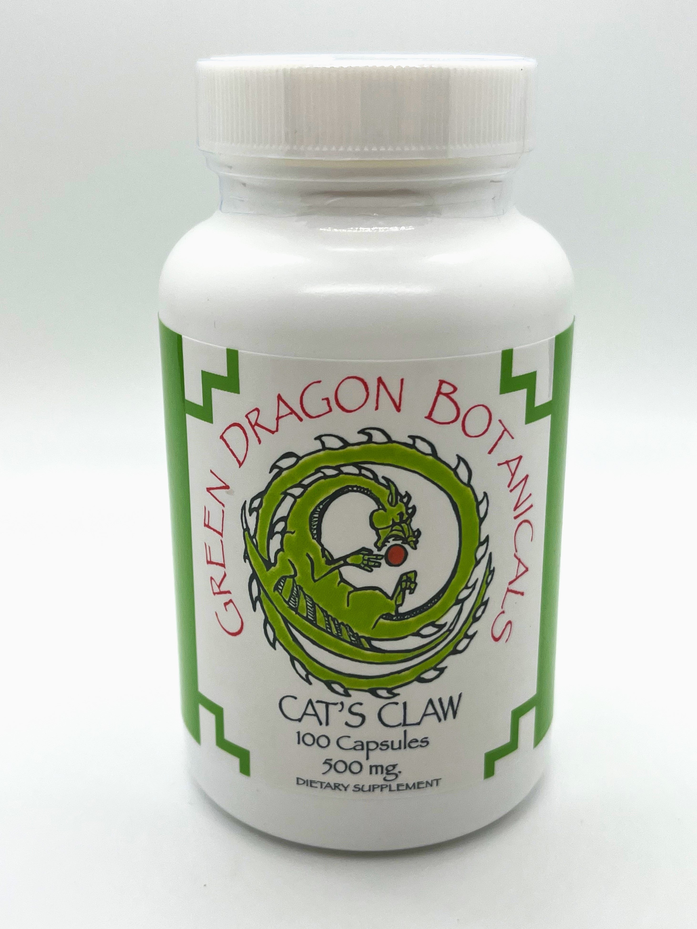 Cat's Claw vine bark - 100 capsules | Green Dragon Botanicals