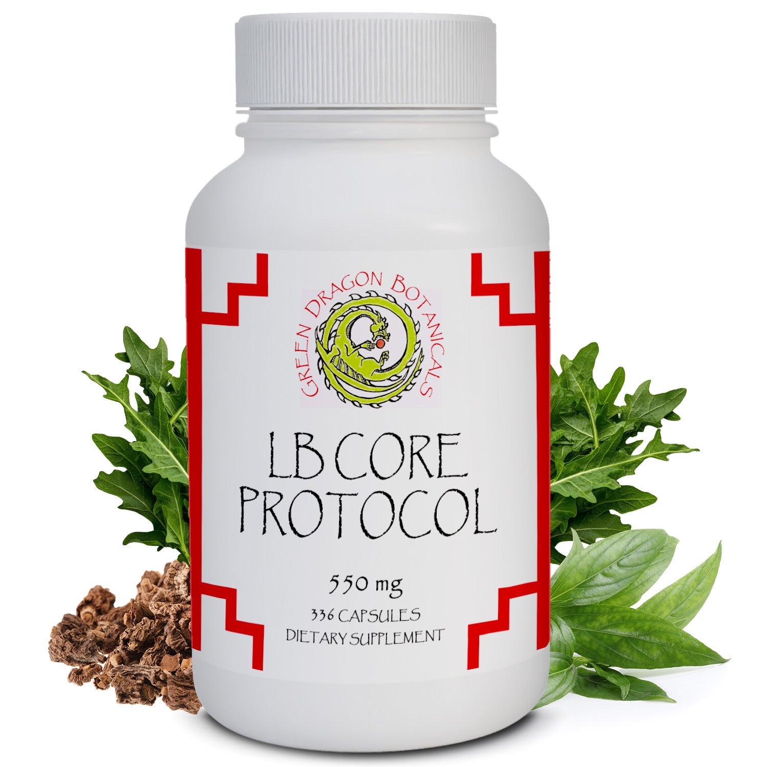 LB CORE Protocol | 336 Capsules 550mg - Japanese Knotweed, Cat’s Claw & Andrographis Herbal Blend